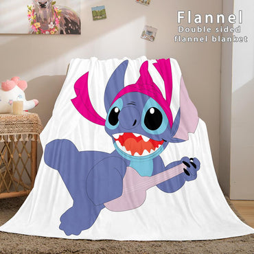 Lilo and Stitch Ohana Flannel Fleece Blanket (Online Order Only)