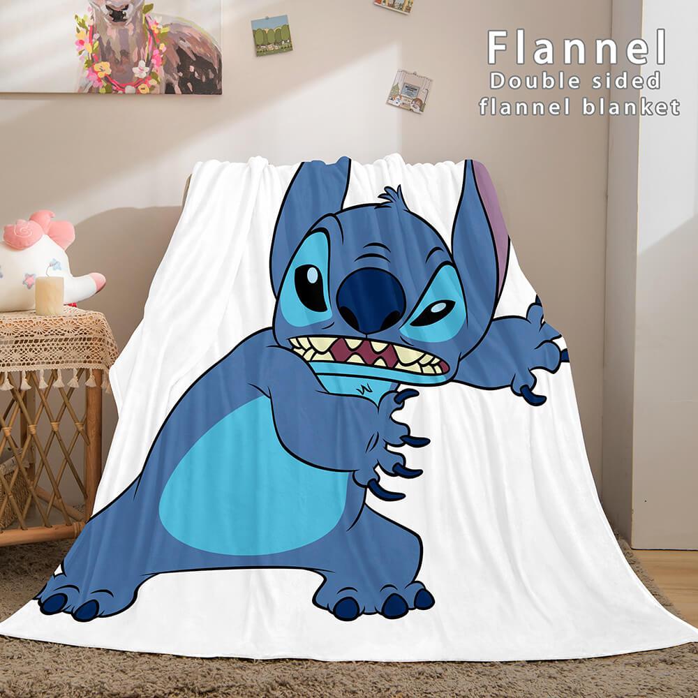 Lilo and Stitch Ohana Flannel Fleece Blanket (Online Order Only)