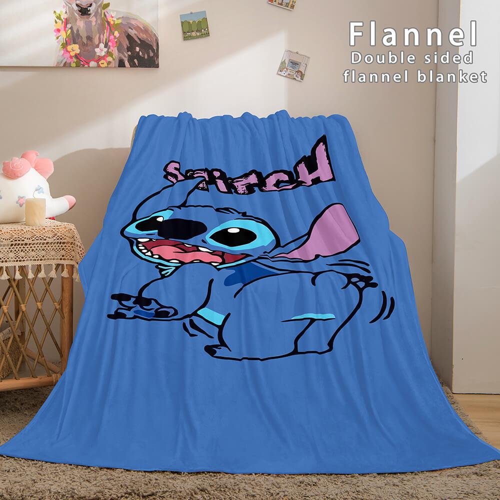 Lilo and Stitch Ohana Flannel Fleece Blanket (Online Order Only)