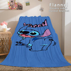 Lilo and Stitch Ohana Flannel Fleece Blanket (Online Order Only)