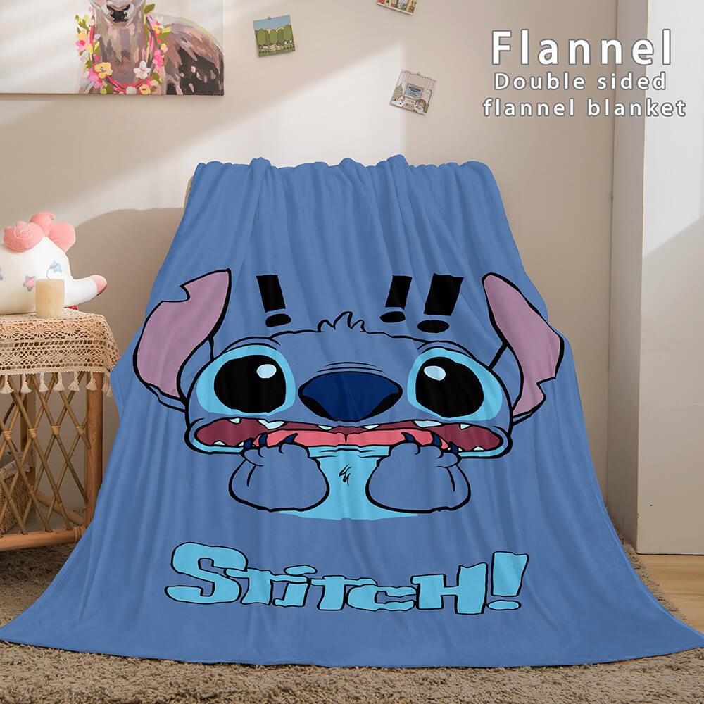 Lilo and Stitch Ohana Flannel Fleece Blanket (Online Order Only)