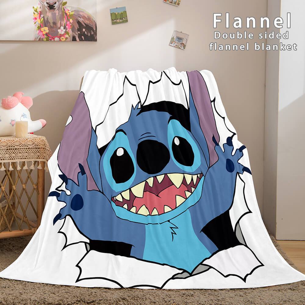 Lilo and Stitch Ohana Flannel Fleece Blanket (Online Order Only)
