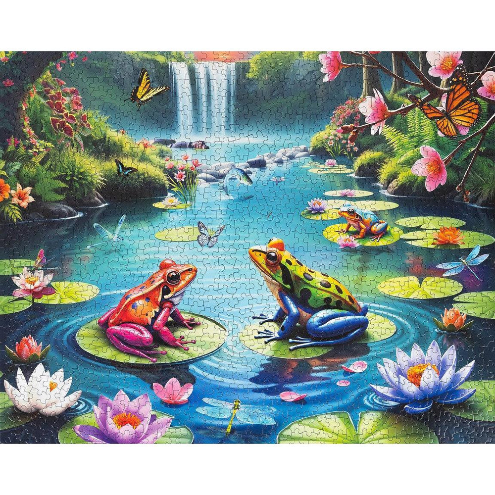 Lily Pond Paradise 1000 Piece Jigsaw Puzzle Springbok (ONLINE ORDER ONLY)
