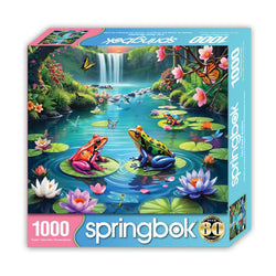 Lily Pond Paradise 1000 Piece Jigsaw Puzzle Springbok (ONLINE ORDER ONLY)