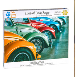 Line of Love Bugs 1000 Piece Jigsaw Puzzle Twin Spring (ONLINE ORDER ONLY)