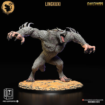 3D Printed Clay Cyanide Lingxuzi Black Myth Wukong Set 28 32 mm D&D (Online Only)