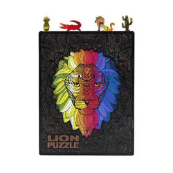 Lion 250 Piece Wooden Jigsaw Puzzle Geek Toys (ONLINE ORDER ONLY)