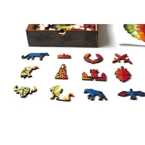 Lion 70 Piece Wooden Jigsaw Puzzle Geek Toys (ONLINE ORDER ONLY)