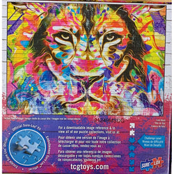 Lion Head Street Murals 1000 Piece Jigsaw Puzzle Sure Lox (ONLINE ORDER ONLY)