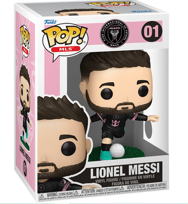Soccer MLS Inter Miami Lionel Messi (Away) Funko Pop! Vinyl Figure #01 with Funko Protector (Online Order Only)