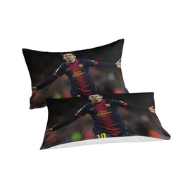Lionel Messi Pattern Bedding Set Quilt Cover Without Filler (Online Order Only)