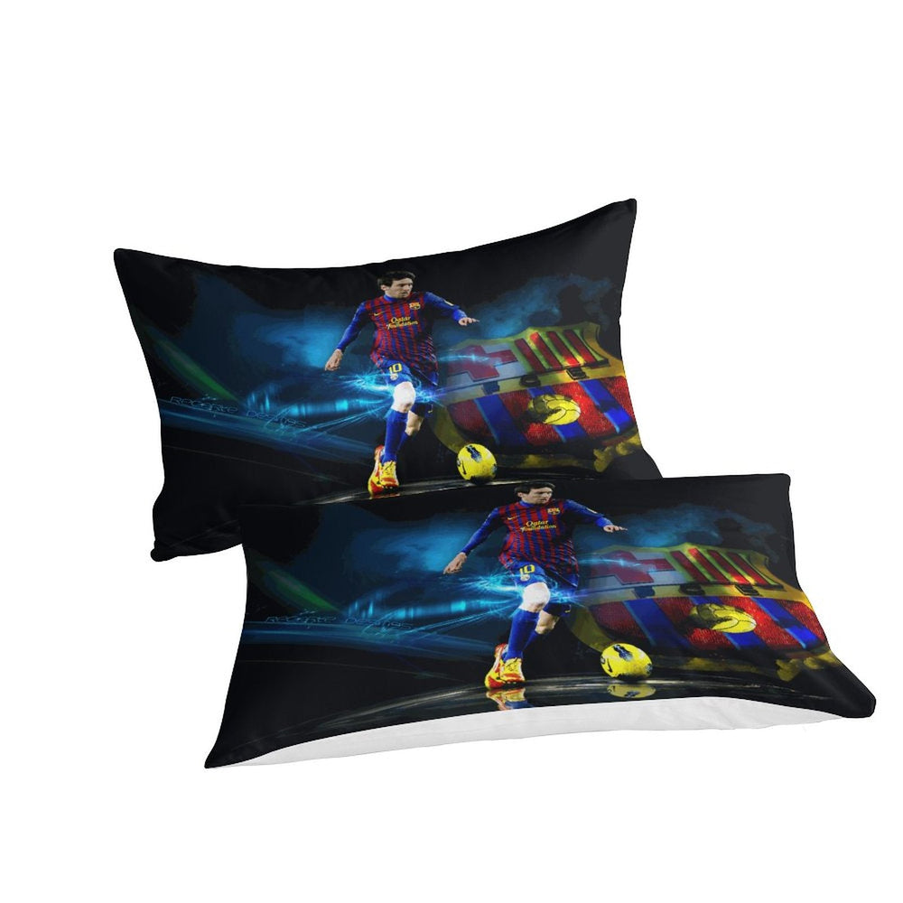 Lionel Messi Pattern Bedding Set Quilt Cover Without Filler (Online Order Only)