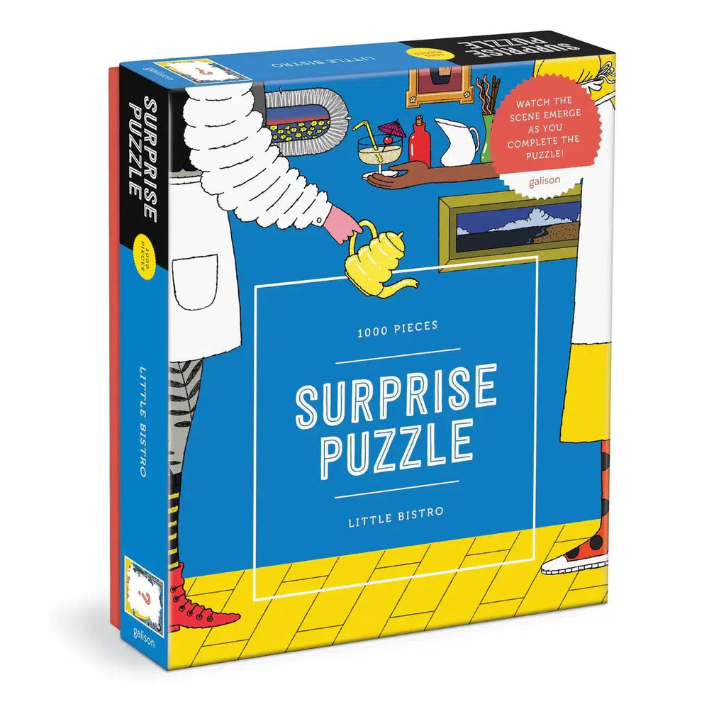 Little Bistro 1000 Piece Surprise Jigsaw Puzzle Galison (ONLINE ORDER ONLY)