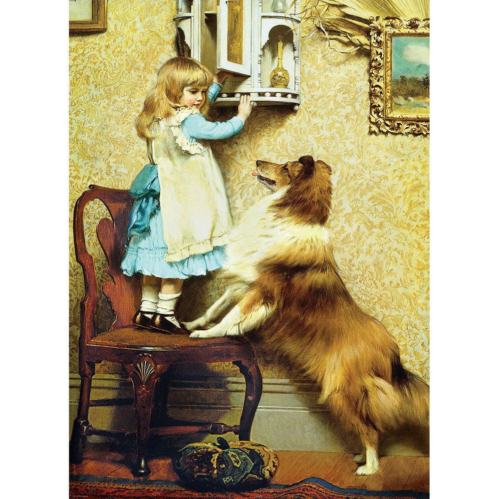 Little Girl & Her Sheltie 1000 Piece Jigsaw Puzzle Eurographics (ONLINE ORDER ONLY)
