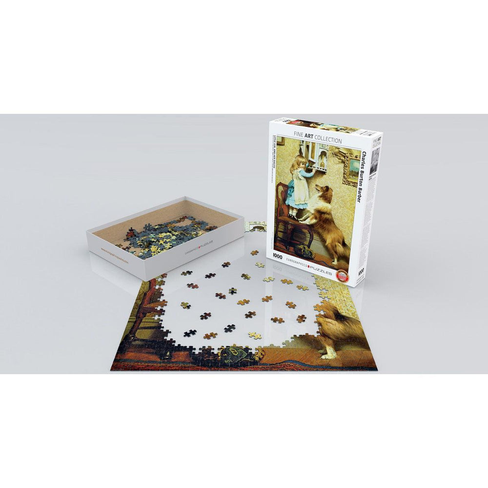 Little Girl & Her Sheltie 1000 Piece Jigsaw Puzzle Eurographics (ONLINE ORDER ONLY)