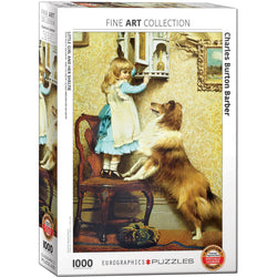 Little Girl & Her Sheltie 1000 Piece Jigsaw Puzzle Eurographics (ONLINE ORDER ONLY)