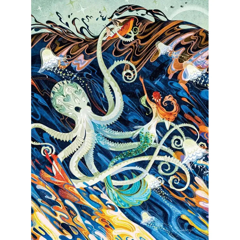 Little Mermaid & Octopus 1000 Piece Jigsaw Puzzle Insights (ONLINE ORDER ONLY)