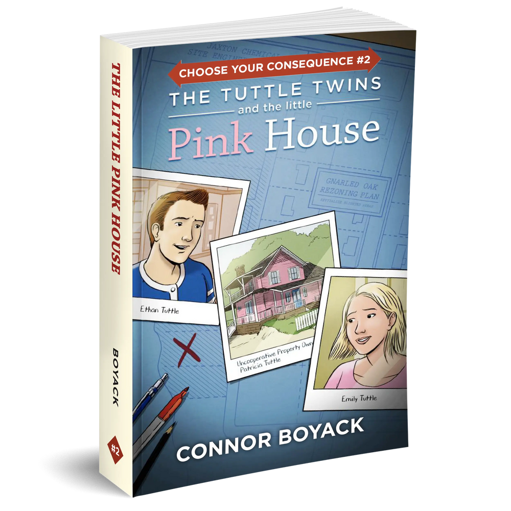 The Tuttle Twins and the Little Pink House (ONLINE ORDER ONLY)