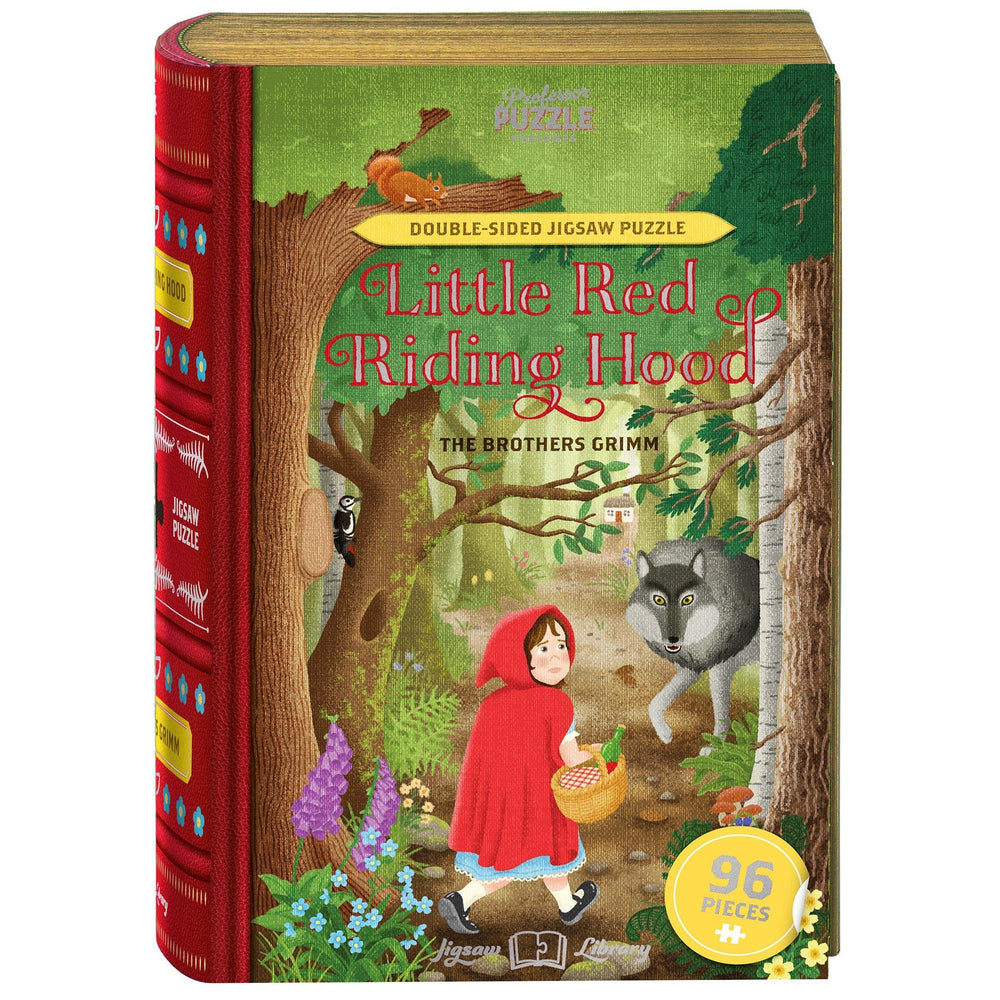 Little Red Riding Hood Double-Sided 96 Piece Jigsaw Puzzle Professor Puzzle (ONLINE ORDER ONLY)