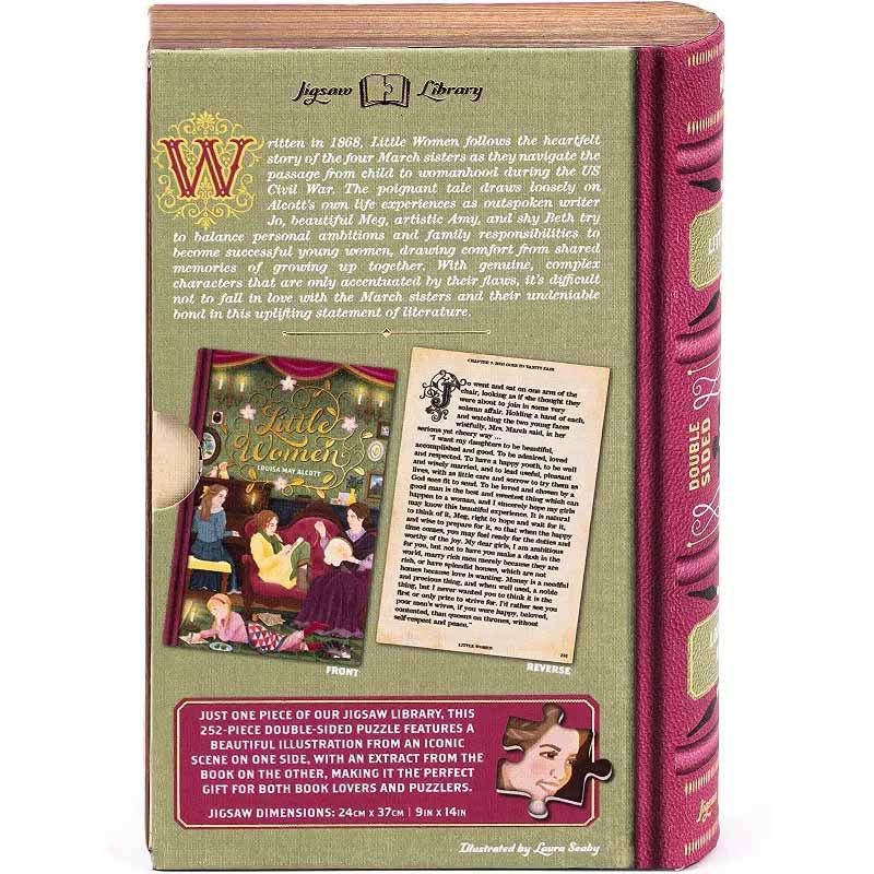 Little Women Double-Sided 252 Piece Jigsaw Puzzle Professor Puzzle (ONLINE ORDER ONLY)