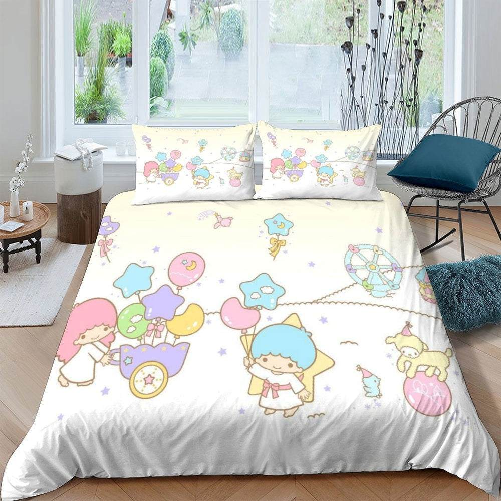 Little Twin Stars Bedding Set Pattern Quilt Cover Without Filler (Online Order Only)