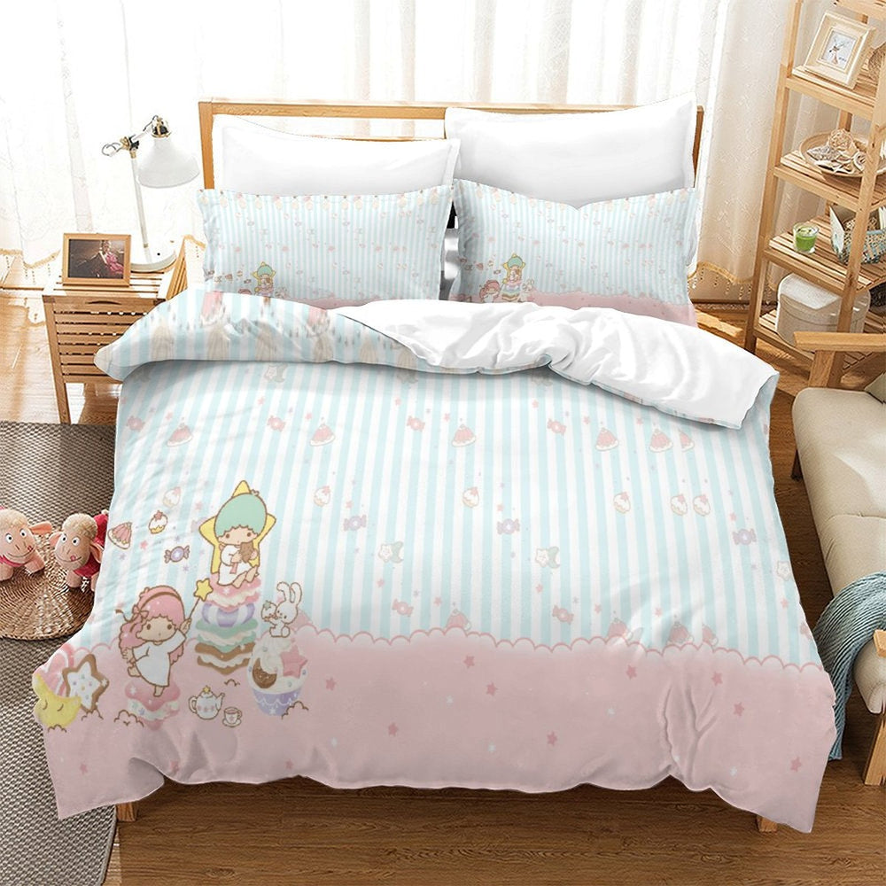 Little Twin Stars Bedding Set Pattern Quilt Cover Without Filler (Online Order Only)