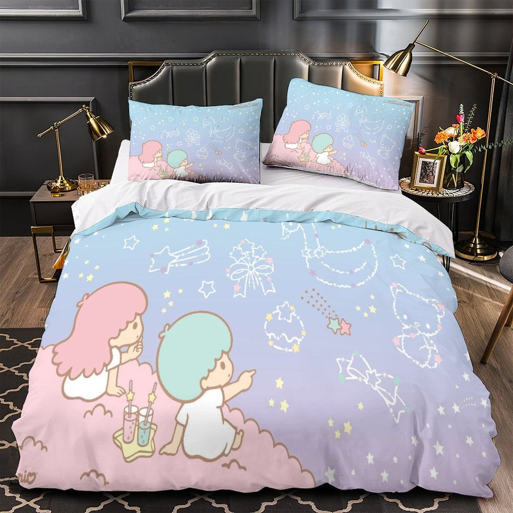 Little Twin Stars Bedding Set Pattern Quilt Cover Without Filler (Online Order Only)