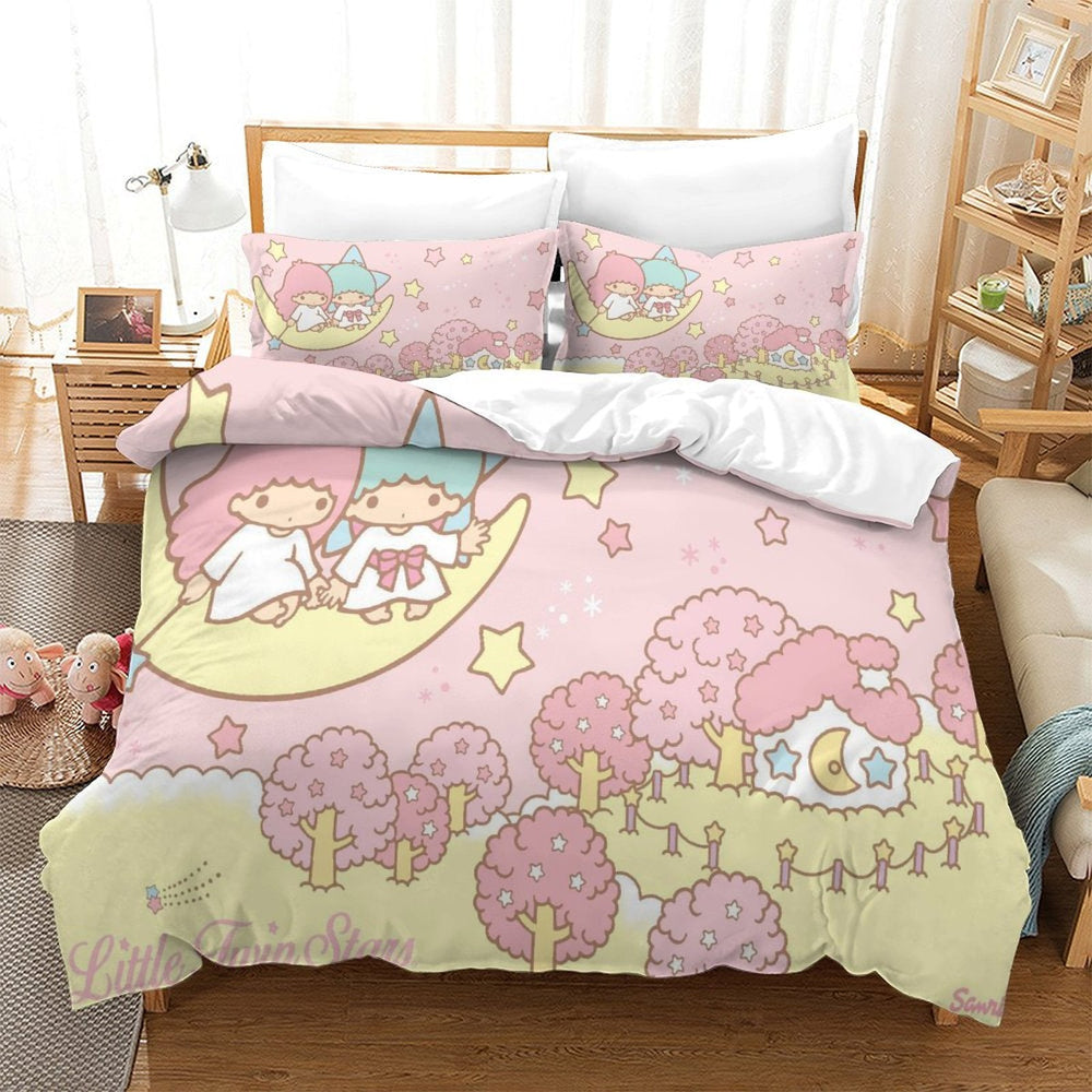 Little Twin Stars Bedding Set Pattern Quilt Cover Without Filler (Online Order Only)