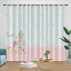 Little Twin Stars Curtains Blackout Window Drapes Room Decoration (Online Order Only)
