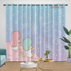 Little Twin Stars Curtains Blackout Window Drapes Room Decoration (Online Order Only)