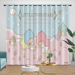 Little Twin Stars Curtains Blackout Window Drapes Room Decoration (Online Order Only)