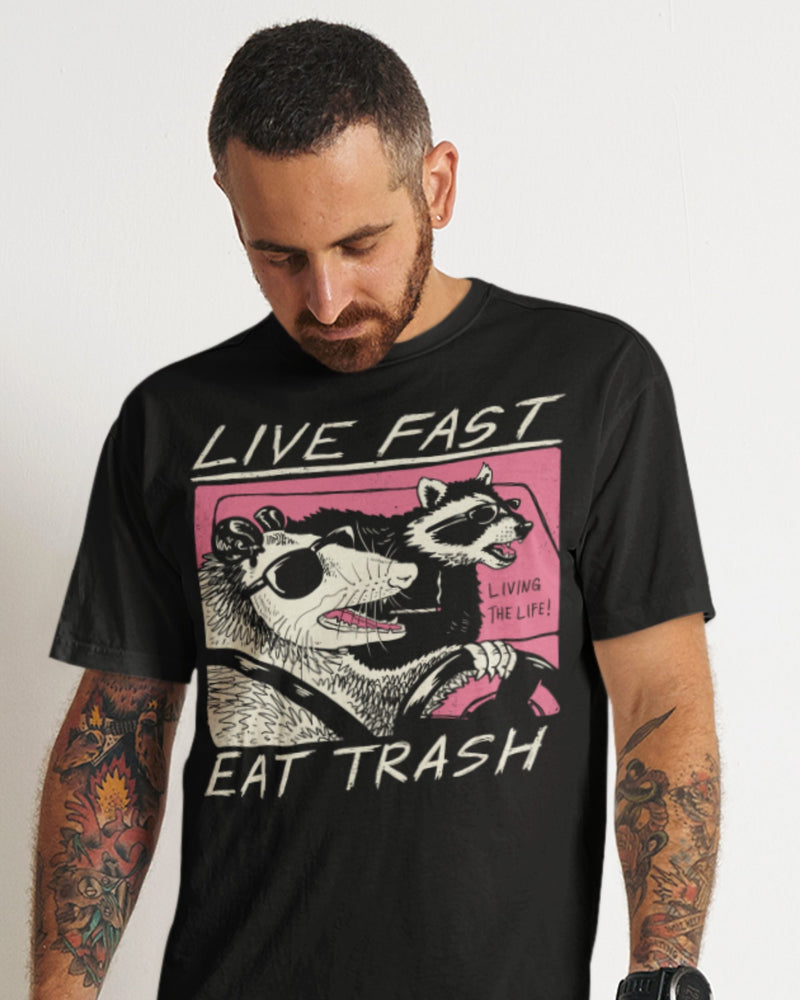'Live Fast, Eat Trash' Shirt