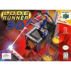 Lode Runner 3D - Nintendo 64 (LOOSE) (Online Order Only)