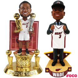 Dwyane Wade Miami Heat Career Celebration Bobbleheads (ONLINE ORDER ONLY)