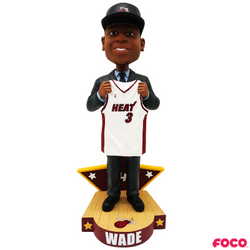 Dwyane Wade Miami Heat Career Celebration Bobbleheads (ONLINE ORDER ONLY)