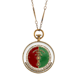 Marvel X RockLove MARVEL STUDIOS LOKI TVA Stopwatch Necklace (ONLINE ORDER ONLY)
