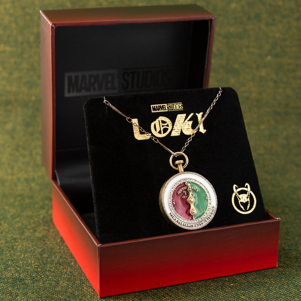 Marvel X RockLove MARVEL STUDIOS LOKI TVA Stopwatch Necklace (ONLINE ORDER ONLY)