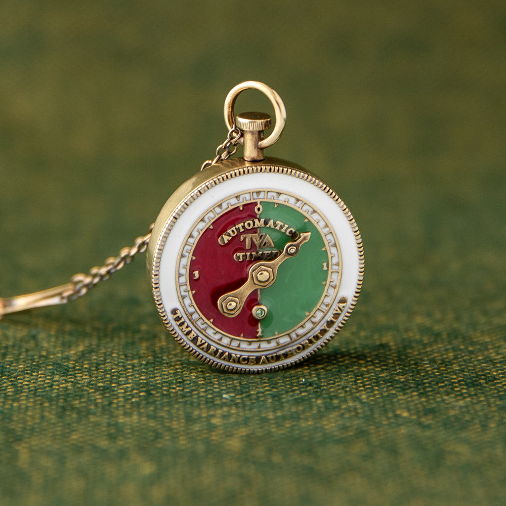 Marvel X RockLove MARVEL STUDIOS LOKI TVA Stopwatch Necklace (ONLINE ORDER ONLY)
