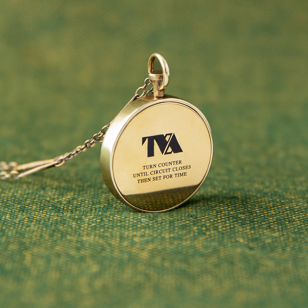 Marvel X RockLove MARVEL STUDIOS LOKI TVA Stopwatch Necklace (ONLINE ORDER ONLY)