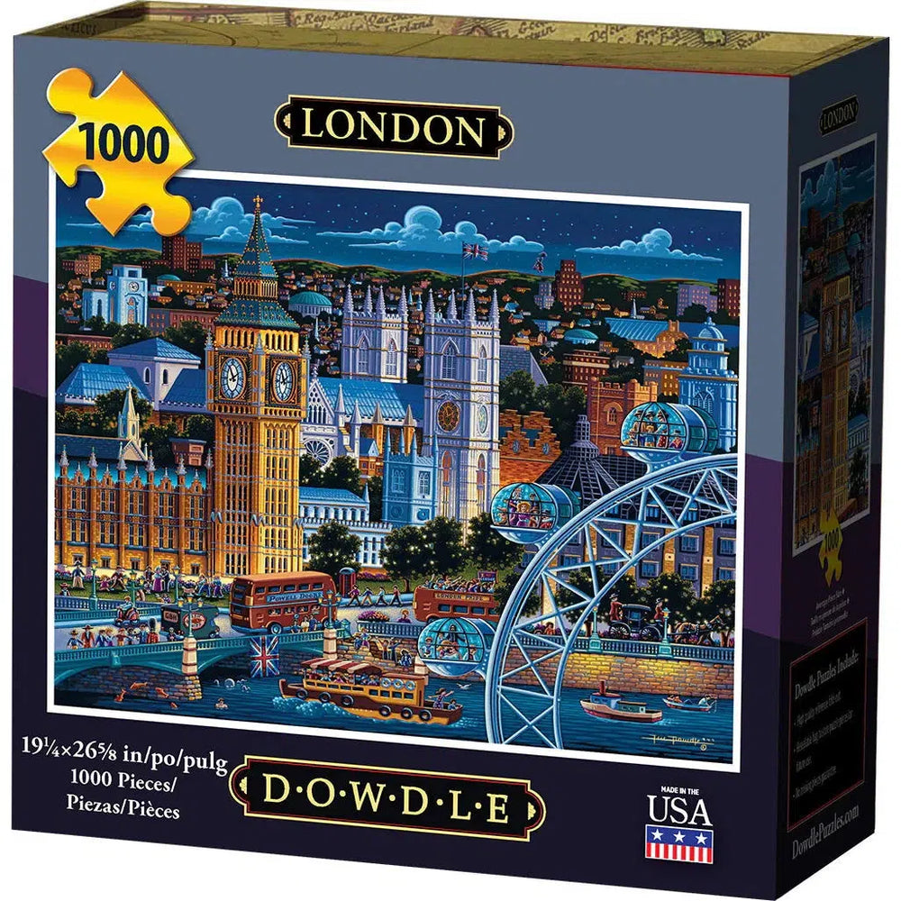 London 1000 Piece Jigsaw Puzzle Dowdle (ONLINE ORDER ONLY)
