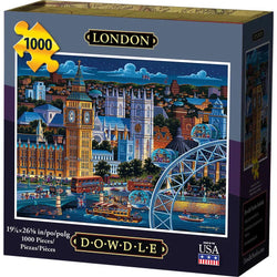 London 1000 Piece Jigsaw Puzzle Dowdle (ONLINE ORDER ONLY)