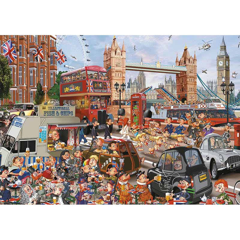 London 1000 Piece Jigsaw Puzzle Piatnik (ONLINE ORDER ONLY)