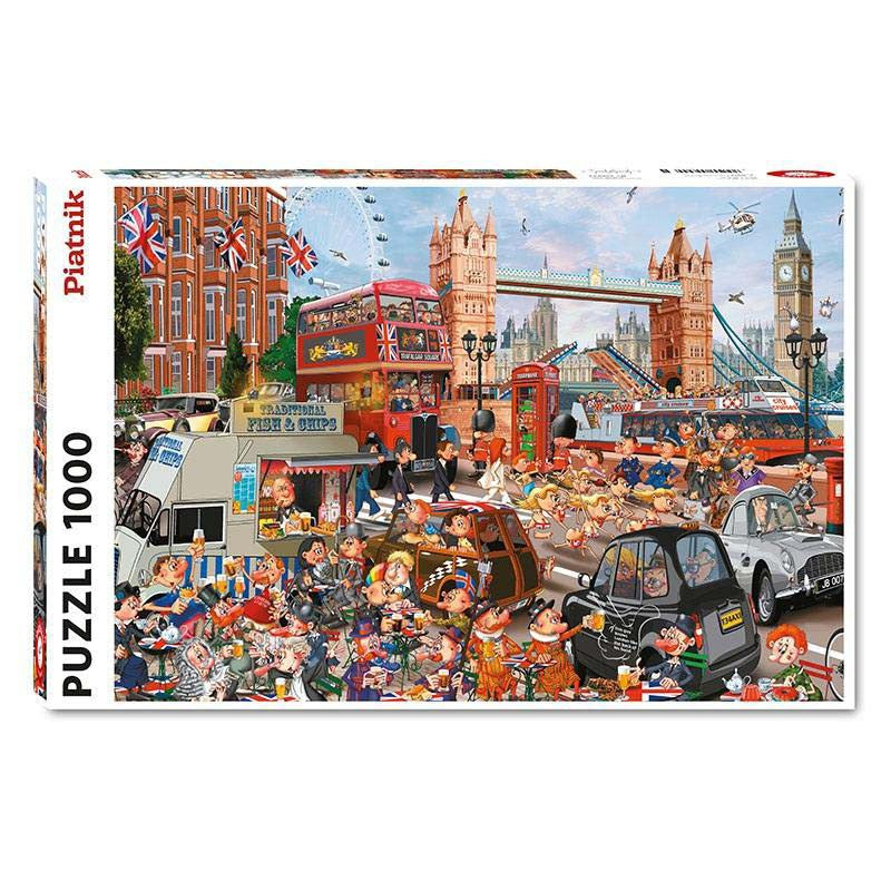 London 1000 Piece Jigsaw Puzzle Piatnik (ONLINE ORDER ONLY)