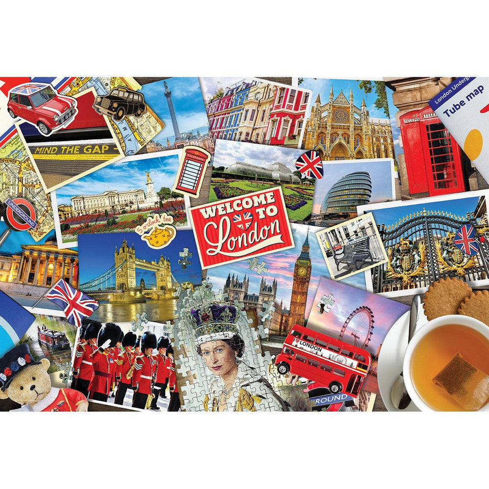 London Bus 550 Piece Jigsaw Puzzle in Tin Eurographics (ONLINE ORDER ONLY)