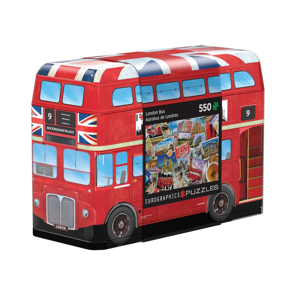 London Bus 550 Piece Jigsaw Puzzle in Tin Eurographics (ONLINE ORDER ONLY)