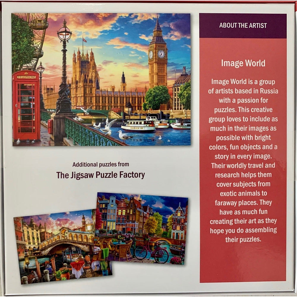 London England 1000 Piece Jigsaw Puzzle Leap Year (ONLINE ORDER ONLY)
