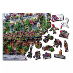 London Pub 150 Piece Wood Jigsaw Puzzle Wooden City (ONLINE ORDER ONLY)