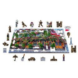 London Pub 300 Piece Wood Jigsaw Puzzle Wooden City (ONLINE ORDER ONLY)