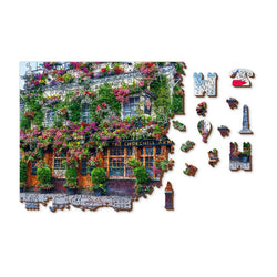 London Pub 300 Piece Wood Jigsaw Puzzle Wooden City (ONLINE ORDER ONLY)