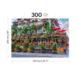 London Pub 300 Piece Wood Jigsaw Puzzle Wooden City (ONLINE ORDER ONLY)